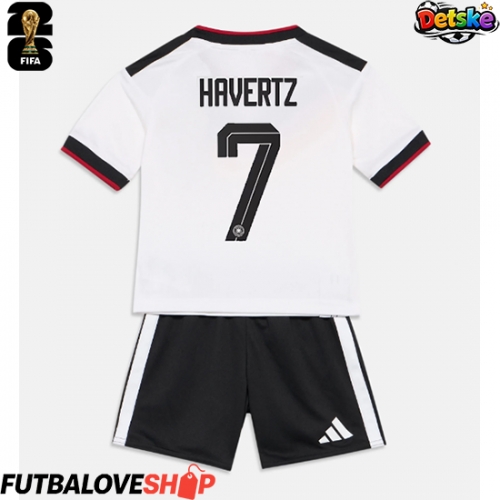 Dres Nemecko Kai Havertz #7 Domáci pre deti MS 2026 Krátky Rukáv (+ trenírky)